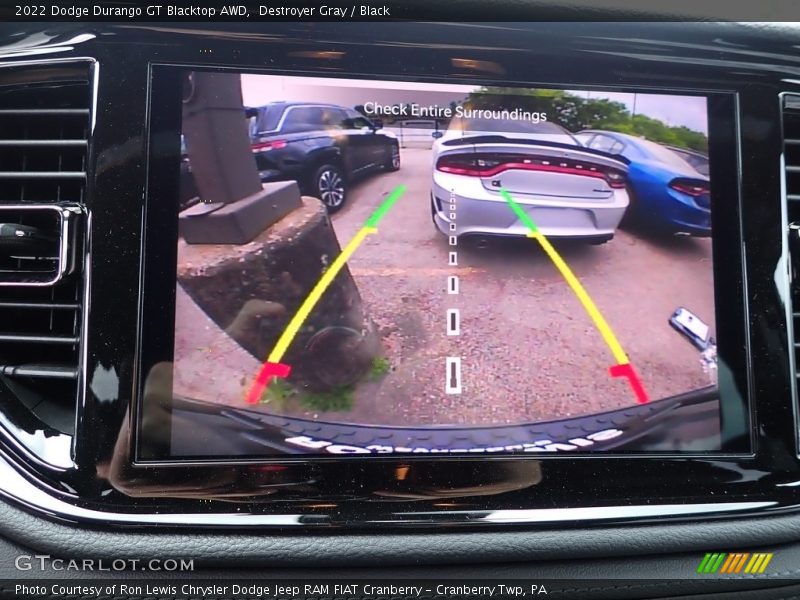 Destroyer Gray / Black 2022 Dodge Durango GT Blacktop AWD
