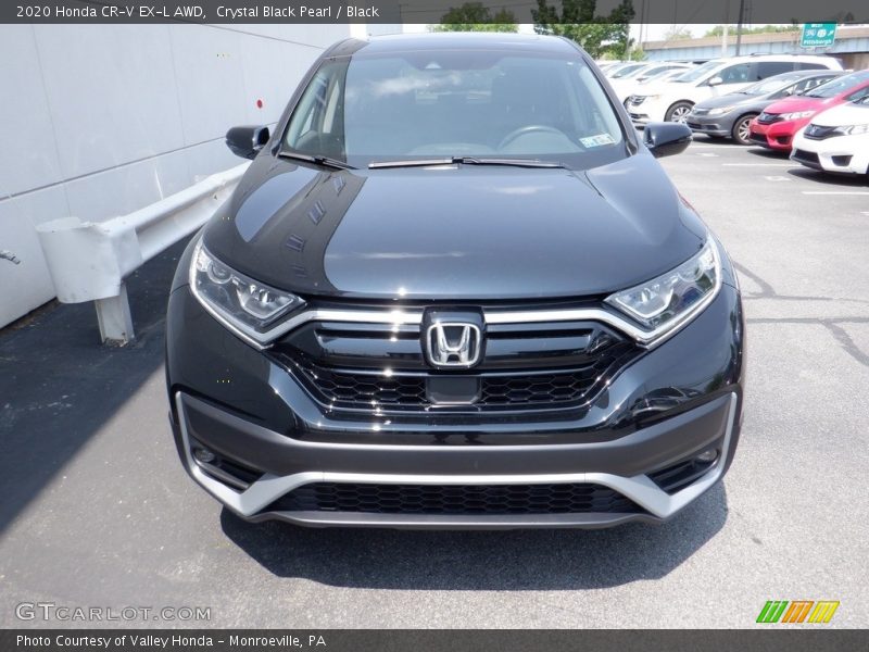 Crystal Black Pearl / Black 2020 Honda CR-V EX-L AWD