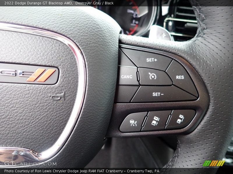 Destroyer Gray / Black 2022 Dodge Durango GT Blacktop AWD