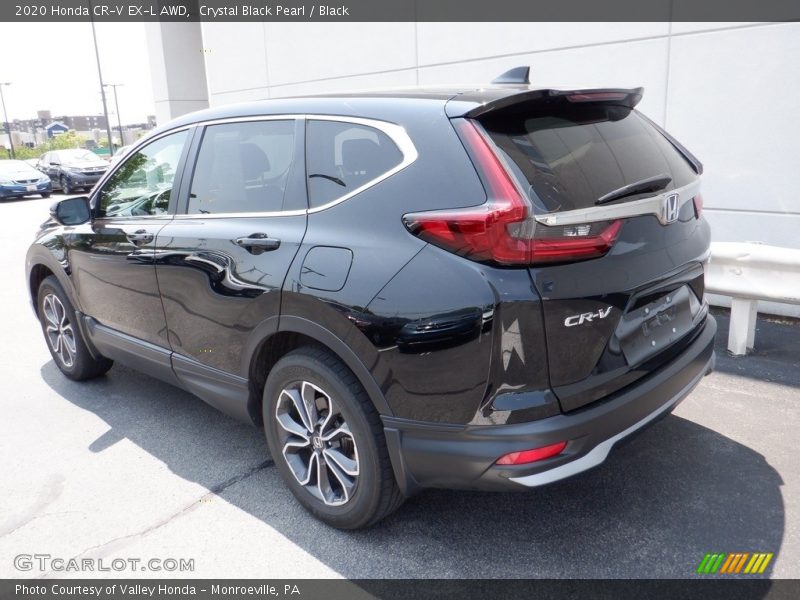 Crystal Black Pearl / Black 2020 Honda CR-V EX-L AWD