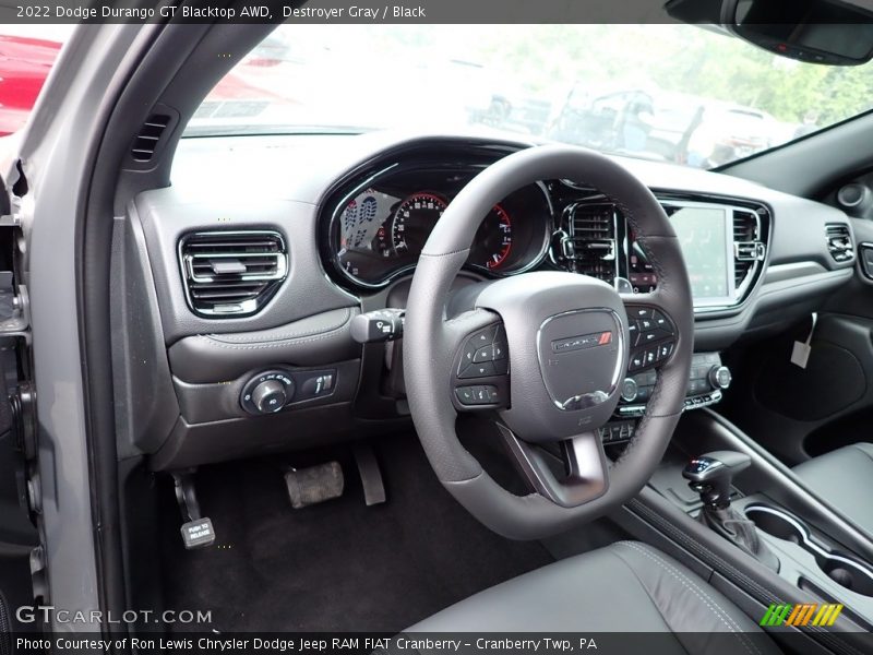 Destroyer Gray / Black 2022 Dodge Durango GT Blacktop AWD