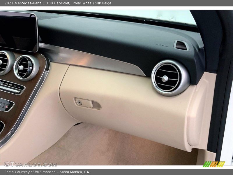 Polar White / Silk Beige 2021 Mercedes-Benz C 300 Cabriolet