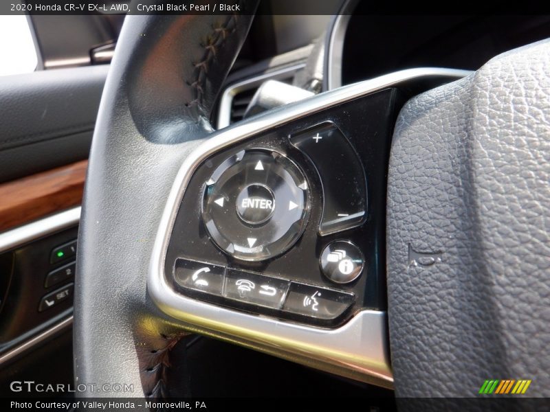 Crystal Black Pearl / Black 2020 Honda CR-V EX-L AWD