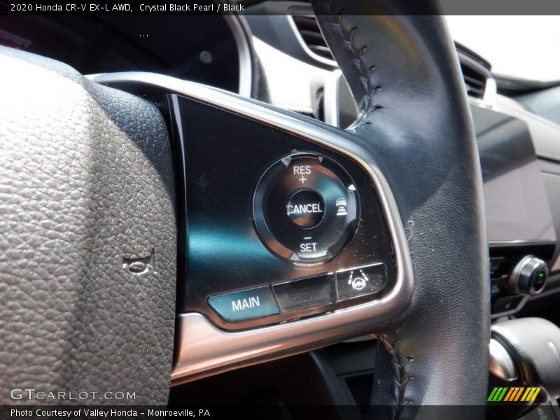 Crystal Black Pearl / Black 2020 Honda CR-V EX-L AWD