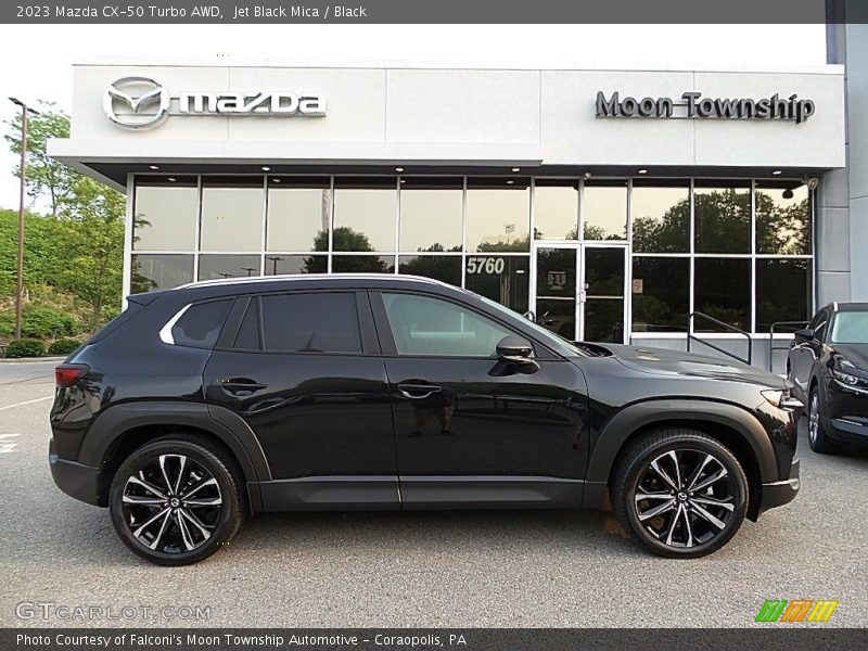 Jet Black Mica / Black 2023 Mazda CX-50 Turbo AWD