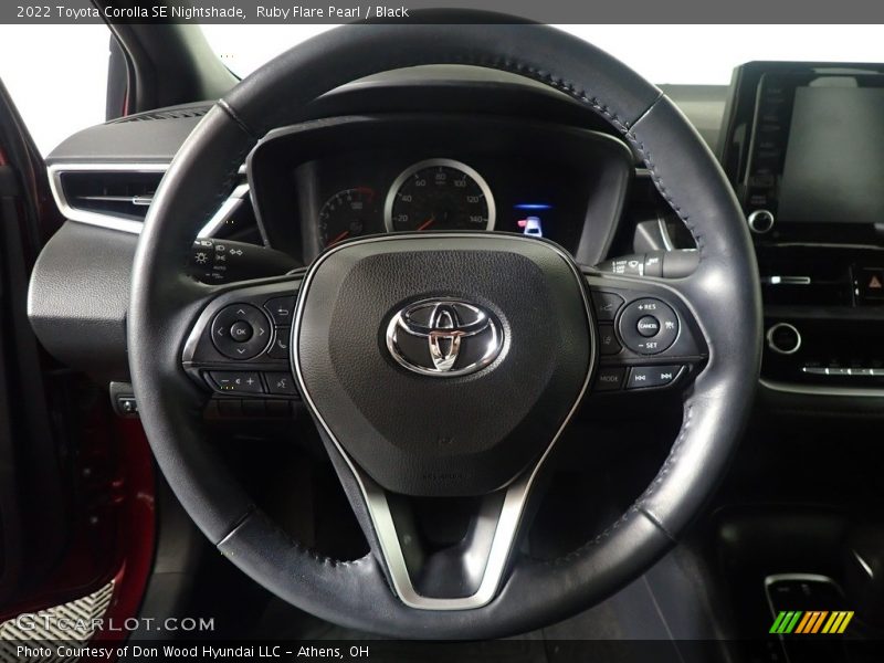  2022 Corolla SE Nightshade Steering Wheel