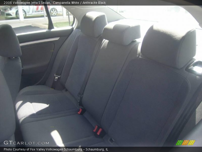 Campanella White / Anthracite Black 2008 Volkswagen Jetta S Sedan