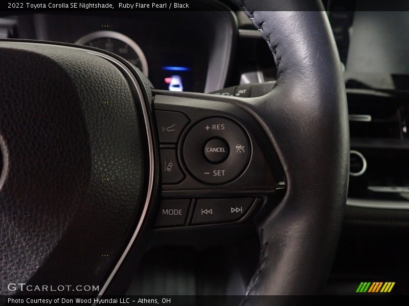  2022 Corolla SE Nightshade Steering Wheel