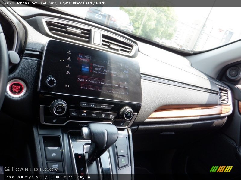 Crystal Black Pearl / Black 2020 Honda CR-V EX-L AWD