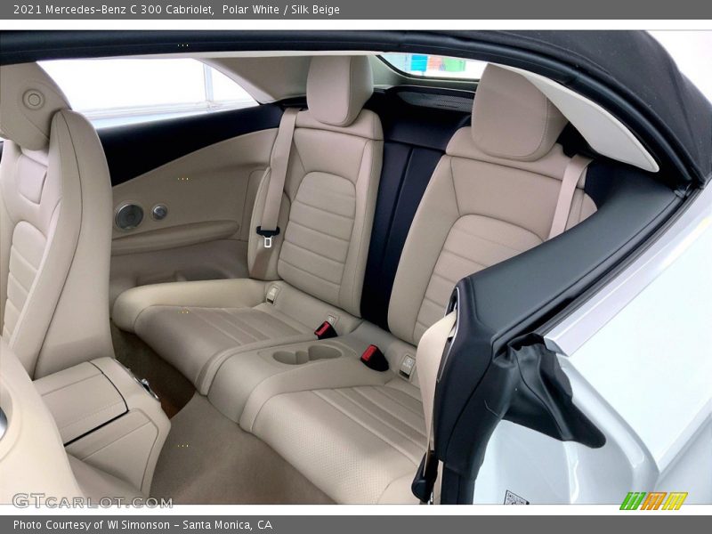Polar White / Silk Beige 2021 Mercedes-Benz C 300 Cabriolet