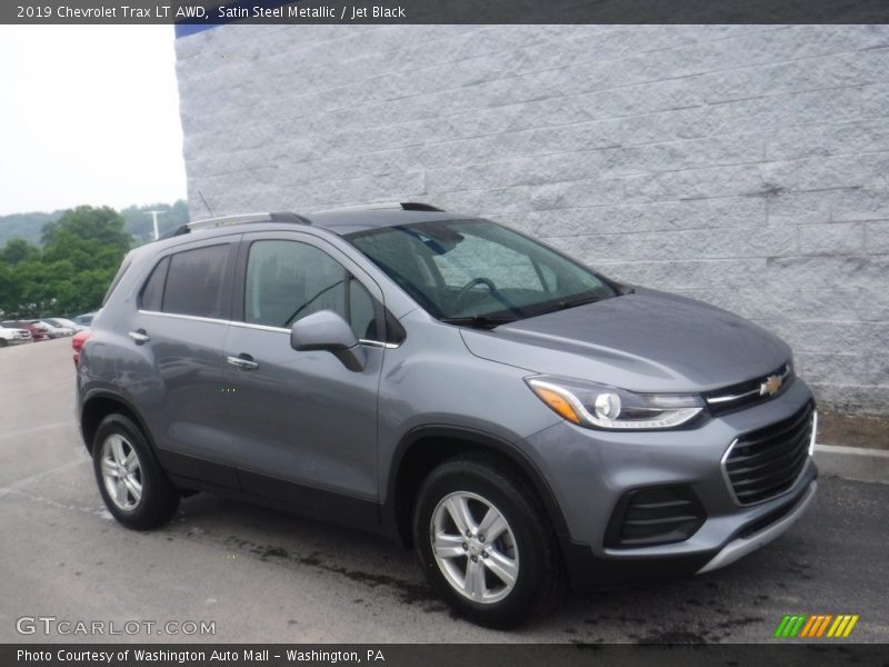 Satin Steel Metallic / Jet Black 2019 Chevrolet Trax LT AWD