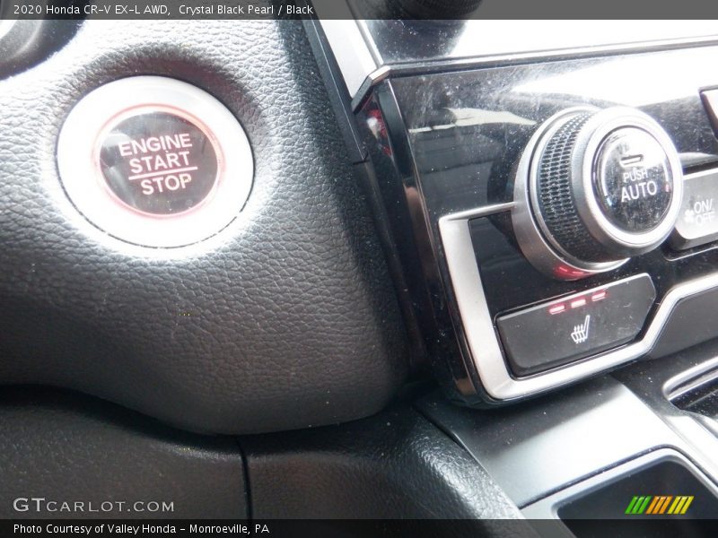 Crystal Black Pearl / Black 2020 Honda CR-V EX-L AWD