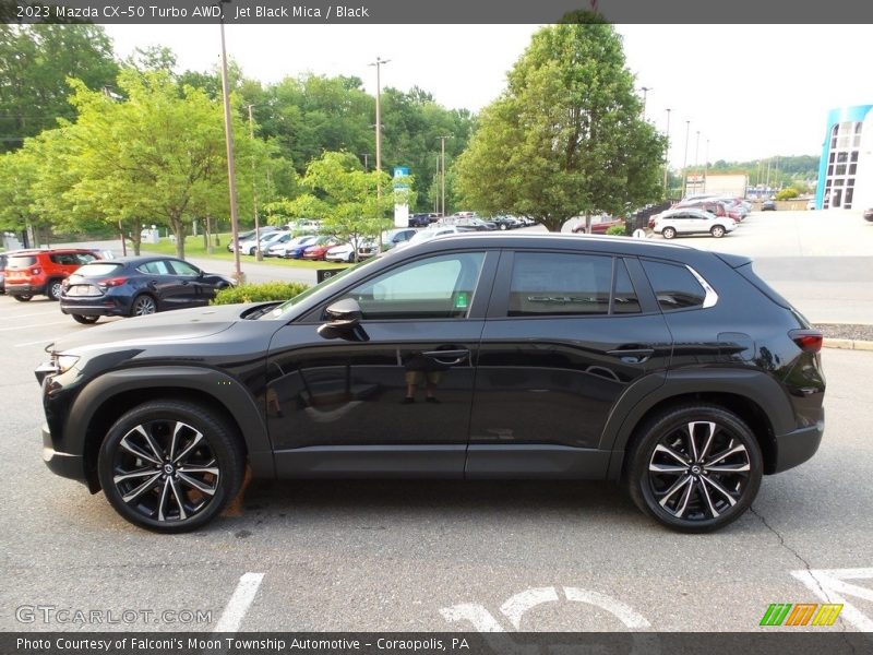 Jet Black Mica / Black 2023 Mazda CX-50 Turbo AWD