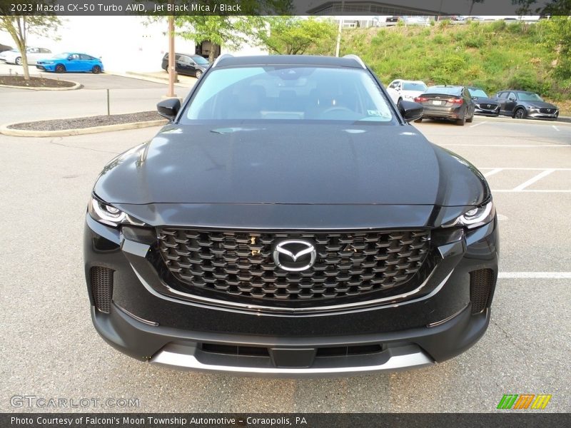 Jet Black Mica / Black 2023 Mazda CX-50 Turbo AWD