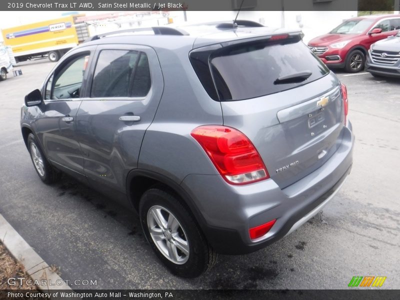 Satin Steel Metallic / Jet Black 2019 Chevrolet Trax LT AWD