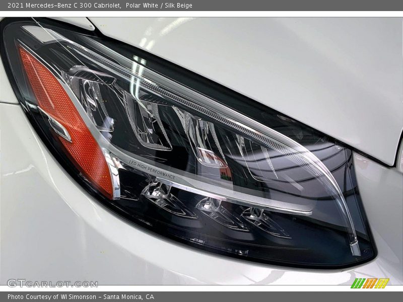Polar White / Silk Beige 2021 Mercedes-Benz C 300 Cabriolet