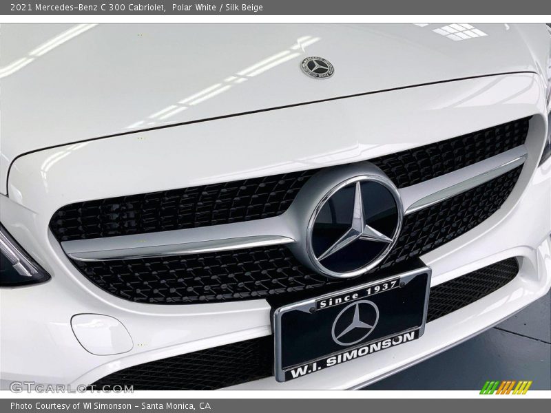 Polar White / Silk Beige 2021 Mercedes-Benz C 300 Cabriolet