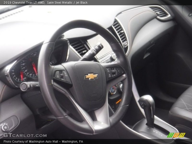 Satin Steel Metallic / Jet Black 2019 Chevrolet Trax LT AWD