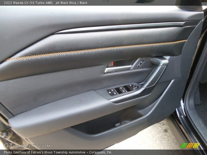 Jet Black Mica / Black 2023 Mazda CX-50 Turbo AWD