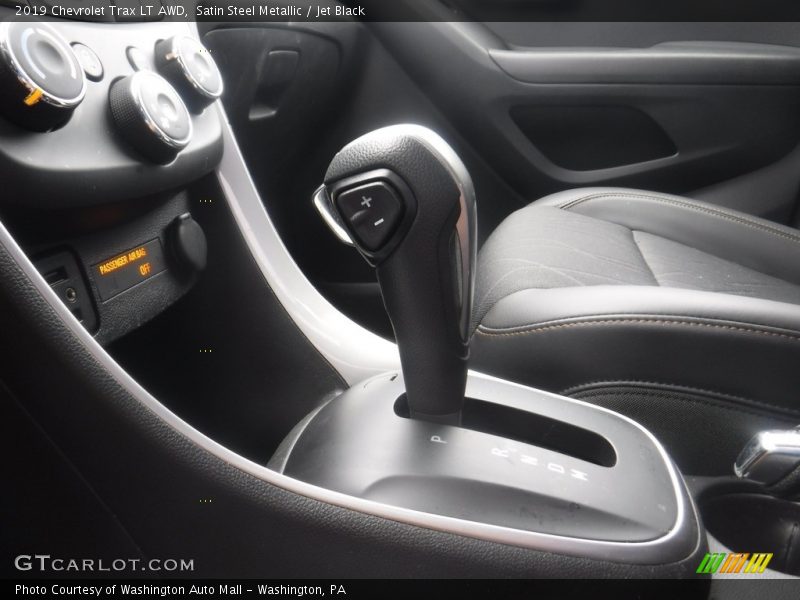 Satin Steel Metallic / Jet Black 2019 Chevrolet Trax LT AWD