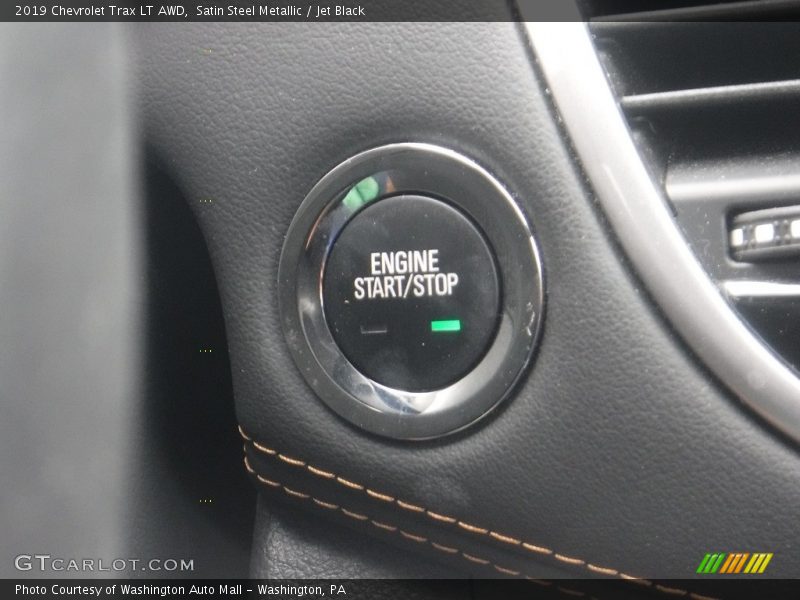 Satin Steel Metallic / Jet Black 2019 Chevrolet Trax LT AWD