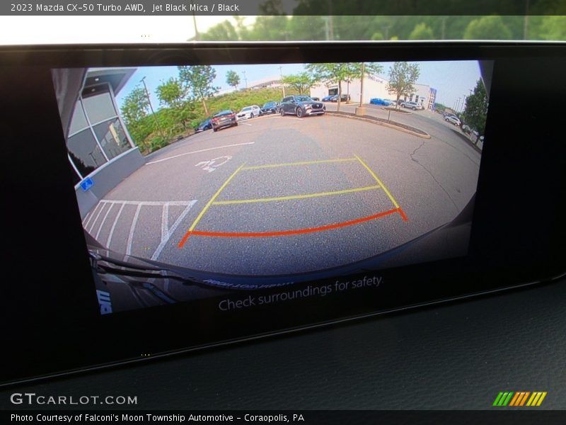 Jet Black Mica / Black 2023 Mazda CX-50 Turbo AWD