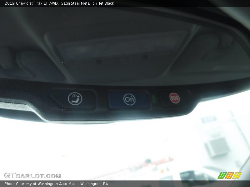 Satin Steel Metallic / Jet Black 2019 Chevrolet Trax LT AWD