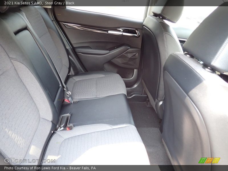 Steel Gray / Black 2021 Kia Seltos S AWD