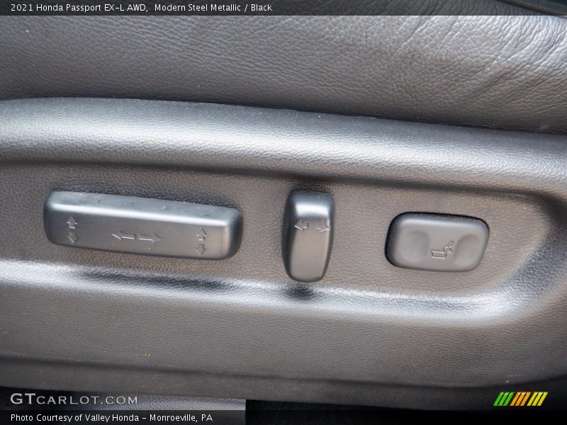 Modern Steel Metallic / Black 2021 Honda Passport EX-L AWD