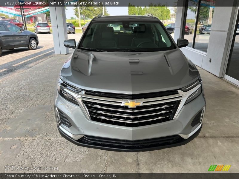 Sterling Gray Metallic / Jet Black 2023 Chevrolet Equinox Premier