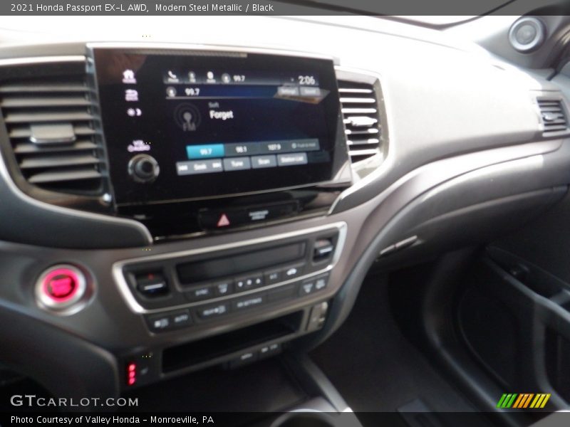 Modern Steel Metallic / Black 2021 Honda Passport EX-L AWD