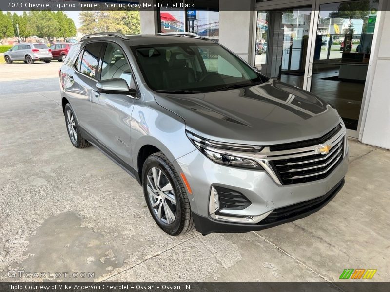 Sterling Gray Metallic / Jet Black 2023 Chevrolet Equinox Premier