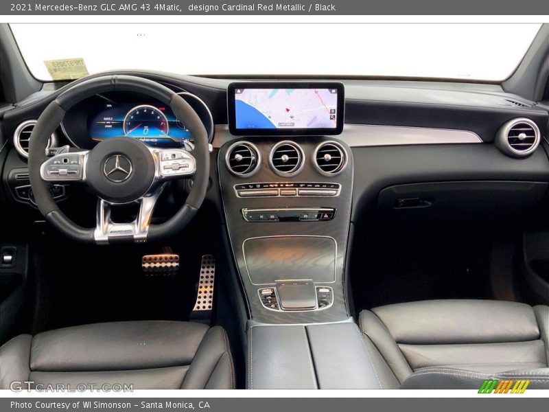 Dashboard of 2021 GLC AMG 43 4Matic