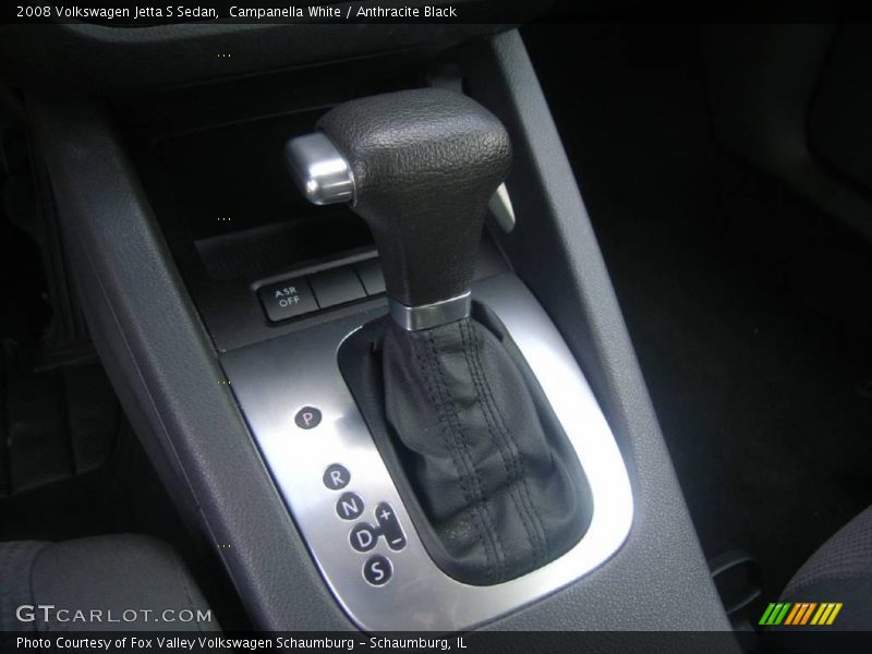 Campanella White / Anthracite Black 2008 Volkswagen Jetta S Sedan