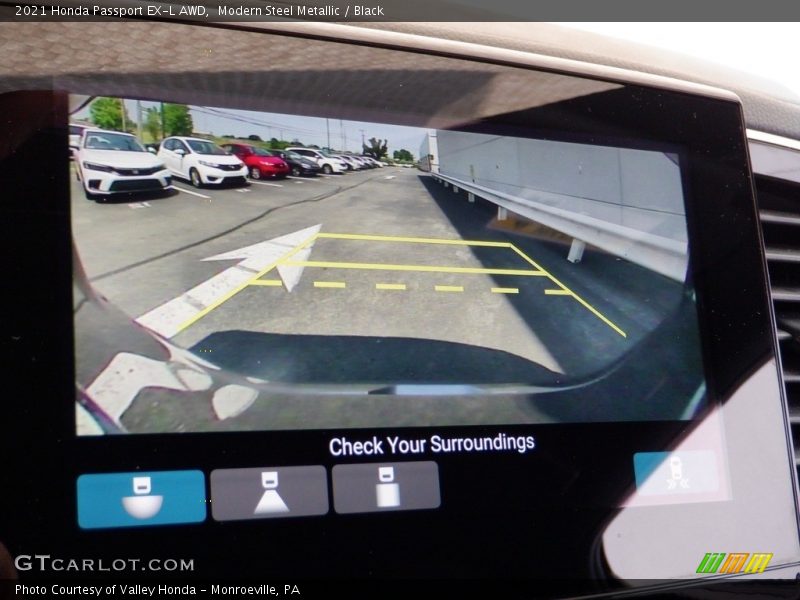 Modern Steel Metallic / Black 2021 Honda Passport EX-L AWD