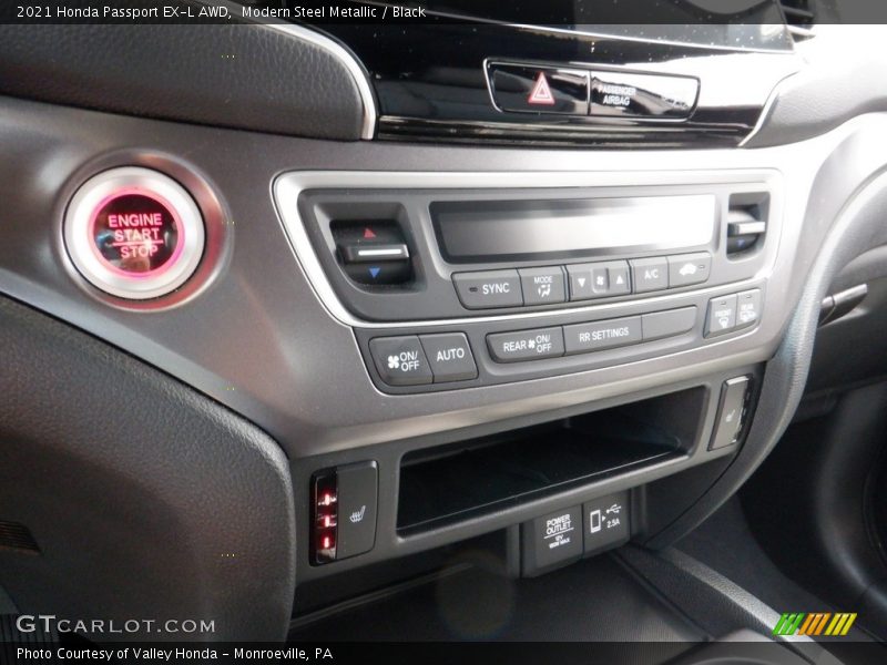 Modern Steel Metallic / Black 2021 Honda Passport EX-L AWD