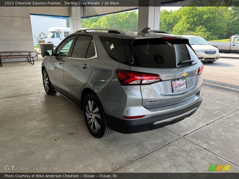 Sterling Gray Metallic / Jet Black 2023 Chevrolet Equinox Premier
