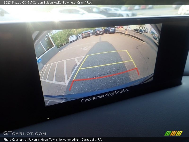 Polymetal Gray / Red 2023 Mazda CX-5 S Carbon Edition AWD