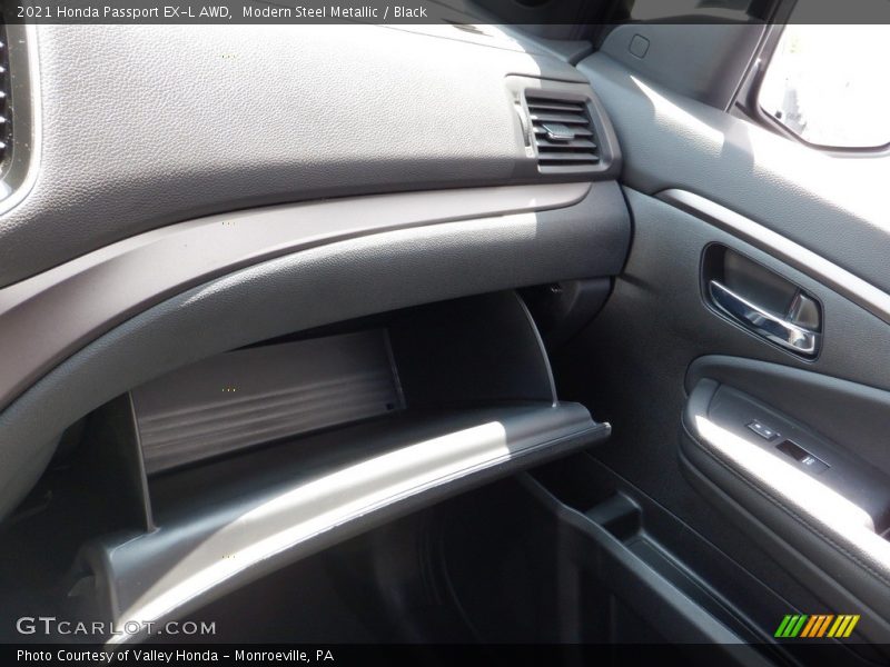 Modern Steel Metallic / Black 2021 Honda Passport EX-L AWD