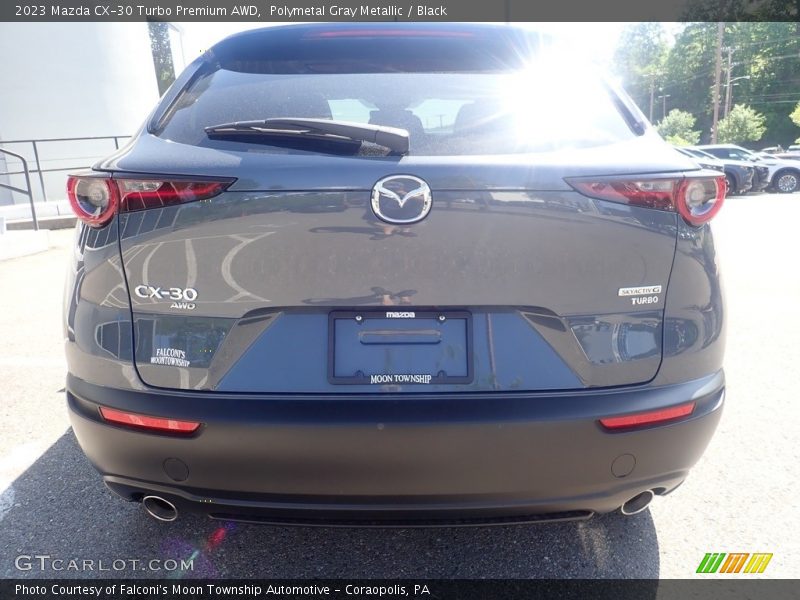 Polymetal Gray Metallic / Black 2023 Mazda CX-30 Turbo Premium AWD