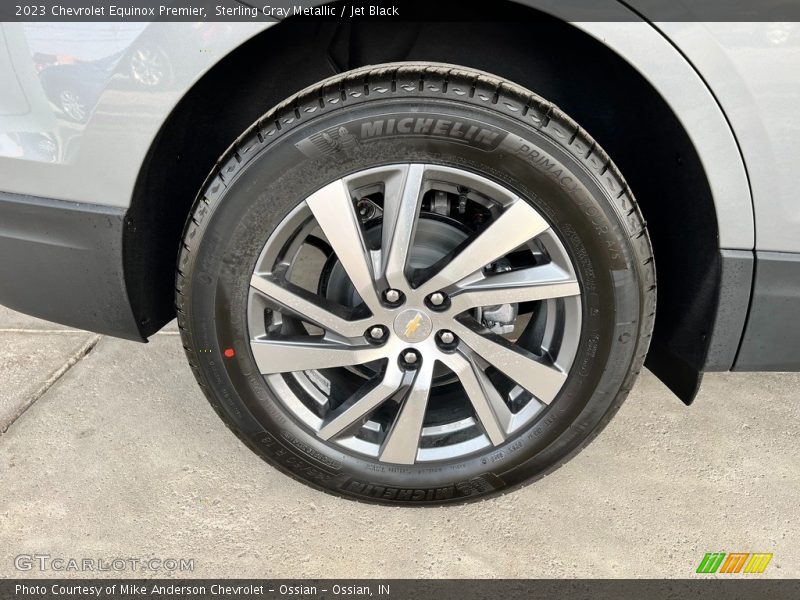 Sterling Gray Metallic / Jet Black 2023 Chevrolet Equinox Premier