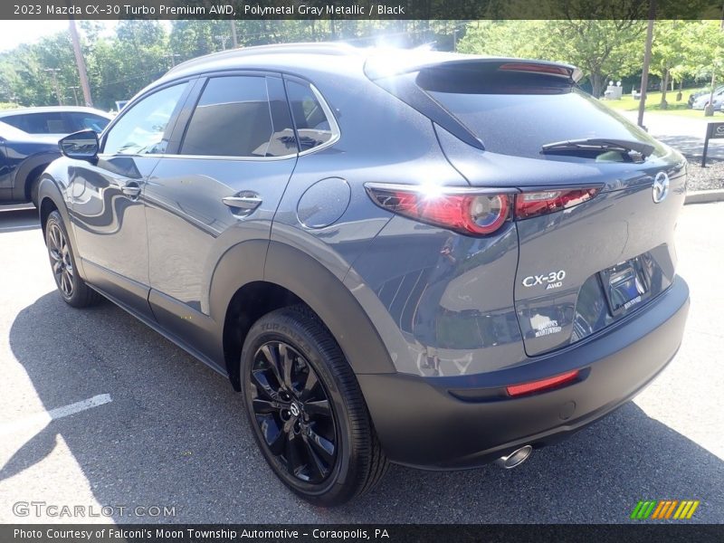 Polymetal Gray Metallic / Black 2023 Mazda CX-30 Turbo Premium AWD