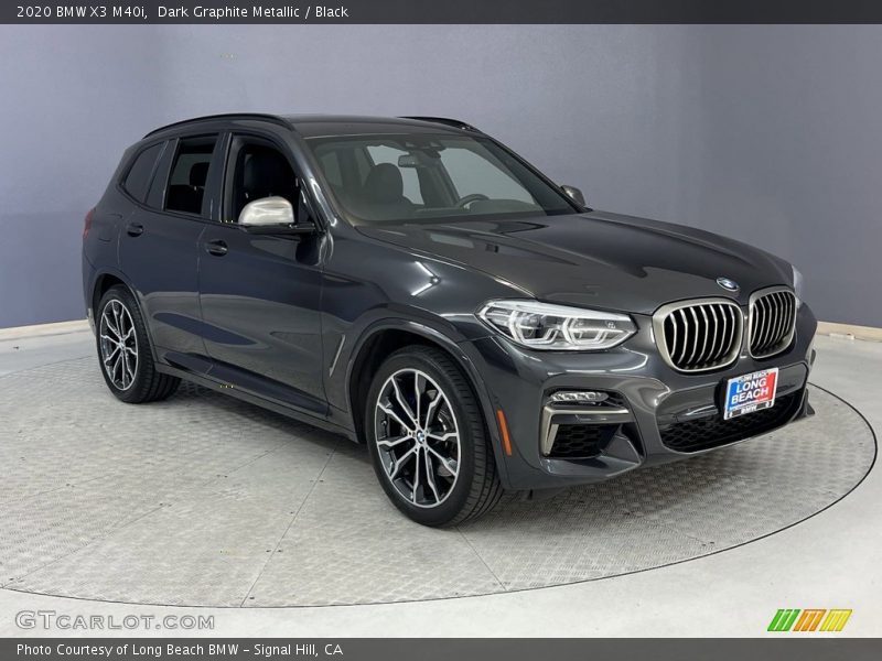 Dark Graphite Metallic / Black 2020 BMW X3 M40i