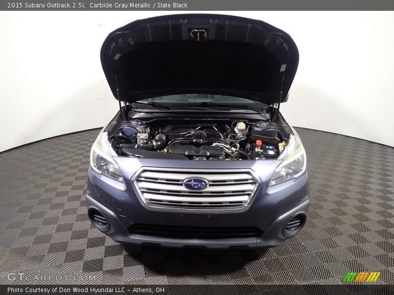 Carbide Gray Metallic / Slate Black 2015 Subaru Outback 2.5i