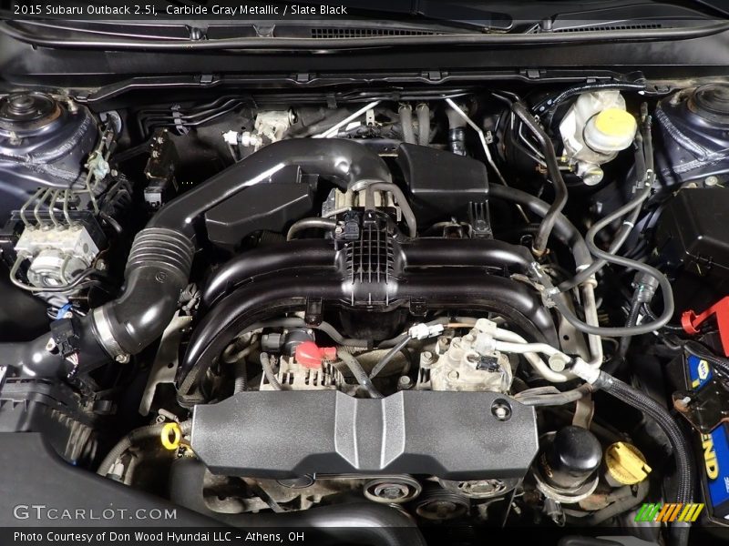  2015 Outback 2.5i Engine - 2.5 Liter DOHC 16-Valve VVT Flat 4 Cylinder