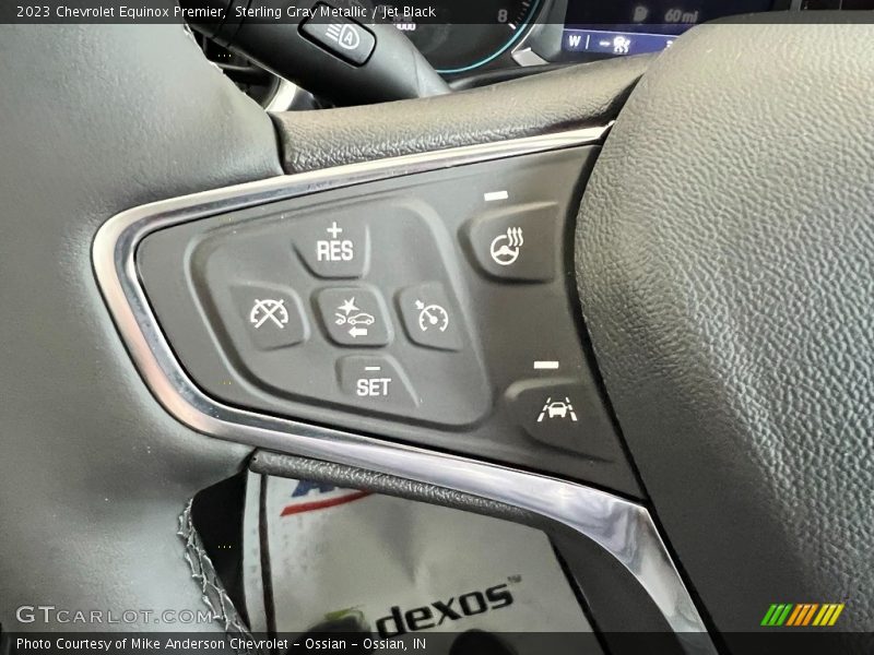 Sterling Gray Metallic / Jet Black 2023 Chevrolet Equinox Premier