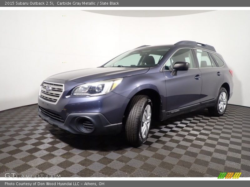 Carbide Gray Metallic / Slate Black 2015 Subaru Outback 2.5i