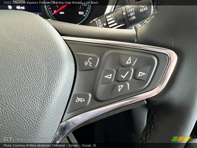 Sterling Gray Metallic / Jet Black 2023 Chevrolet Equinox Premier