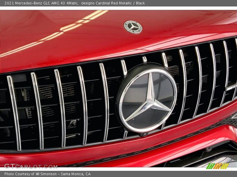 designo Cardinal Red Metallic / Black 2021 Mercedes-Benz GLC AMG 43 4Matic