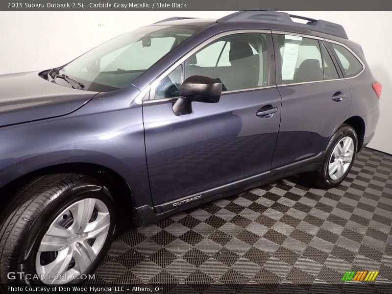 Carbide Gray Metallic / Slate Black 2015 Subaru Outback 2.5i